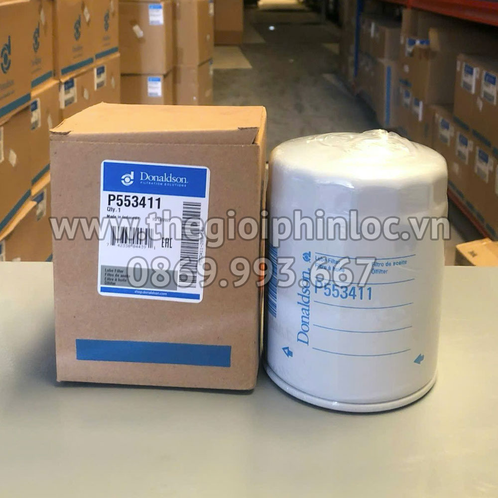 Donaldson P553411 lọc nhớt - Thay thế KUBOTA 1545132430