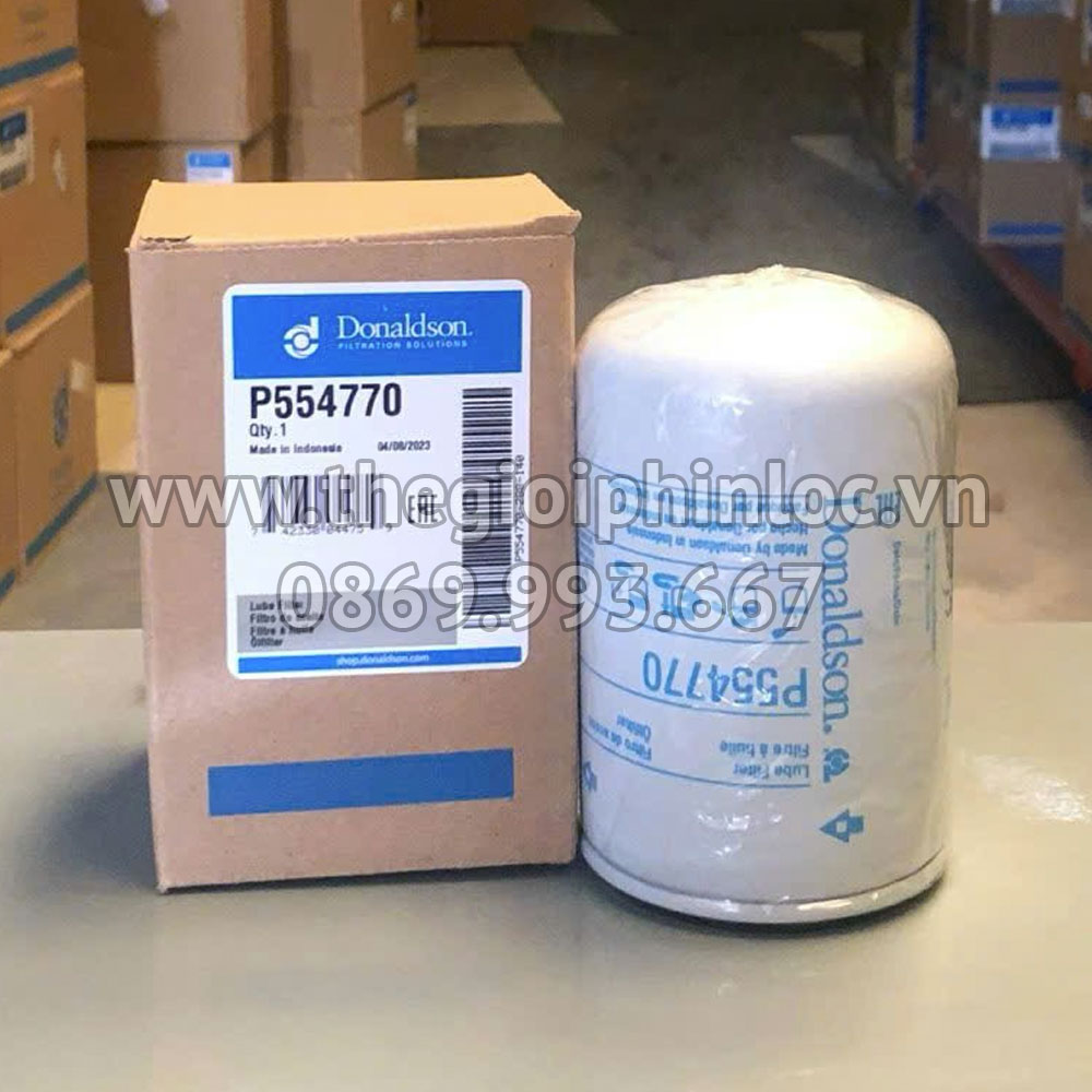 P554770 Donaldson lọc nhớt động cơ - Thay thế JOHN DEERE AM34770