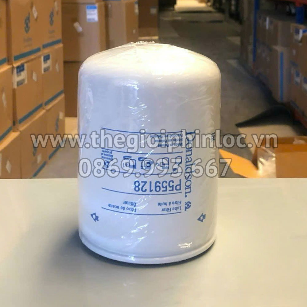 Donaldson P559128 lọc nhớt - Thay thế CATERPILLAR 9N6007