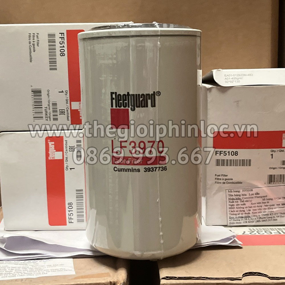 Fleetguard LF3970 lọc nhớt động cơ - Thay thế Cummins 3937736