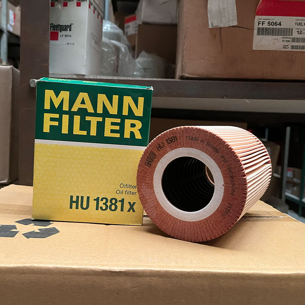 HU1381x Mann Filter lõi lọc nhớt động cơ