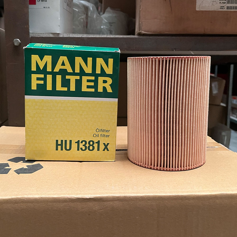HU1381x Mann Filter lõi lọc nhớt động cơ