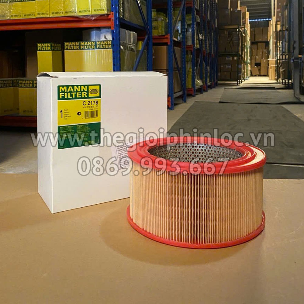 C2178 Mann Filter lọc gió thô động cơ