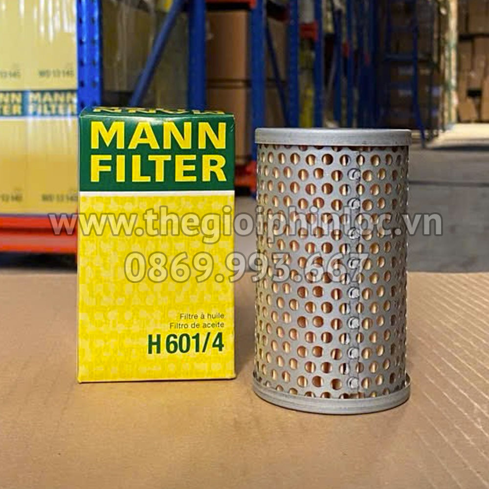 Mann Filter H601/4 lọc thủy lực động cơ chính hãng
