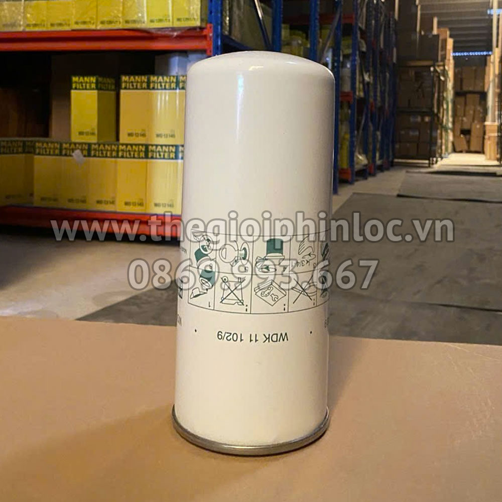 WDK11102/9 Mann Filter lọc dầu động cơ