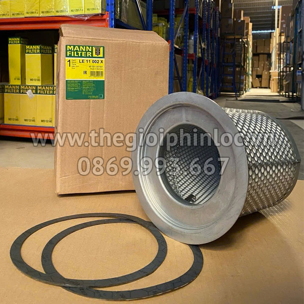 Mann Filter LE11002x lọc tách dầu - Thay thế SULLAIR 2250078-029