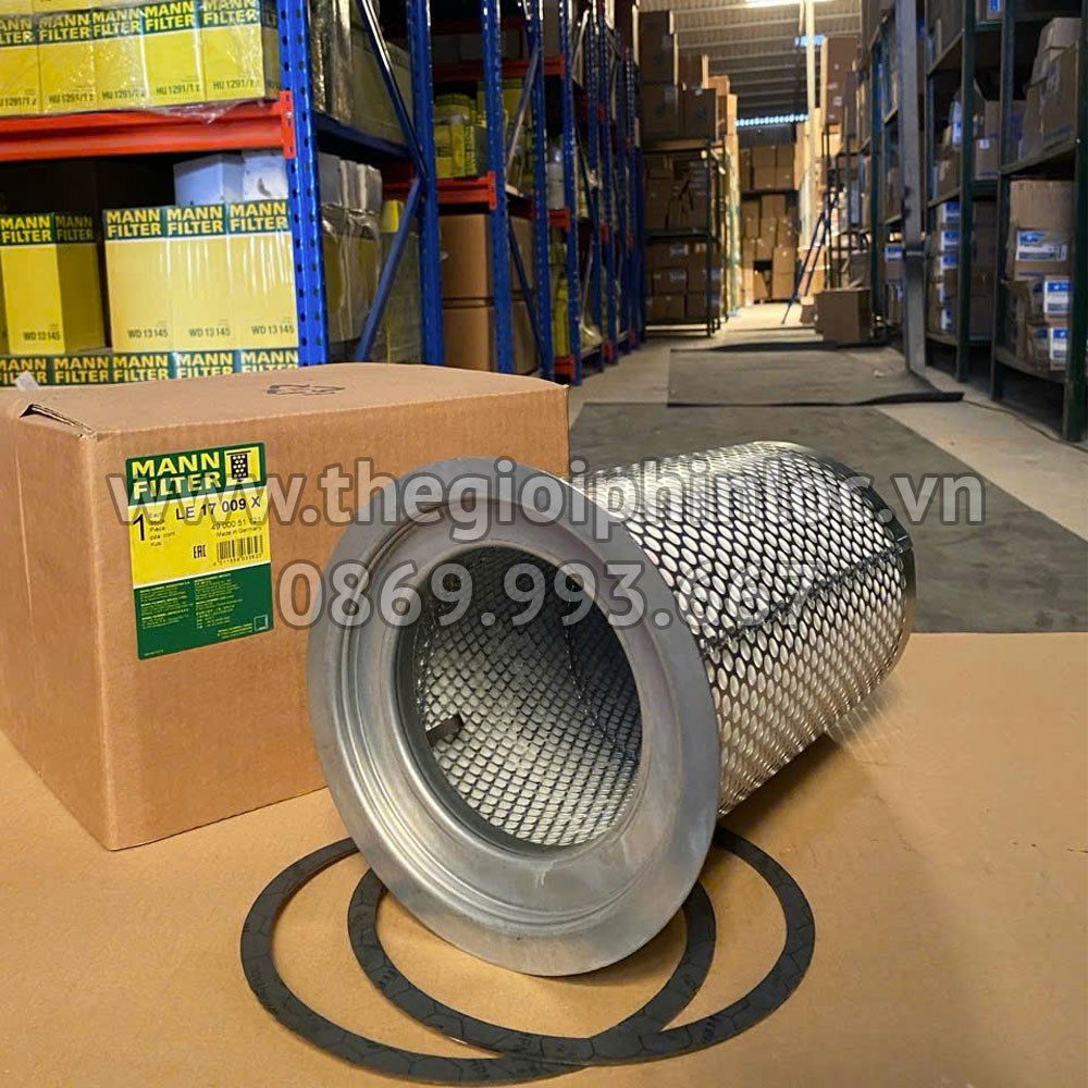 Mann Filter LE17009x lọc tách dầu động cơ - Thay thế INGERSOLL-RAND 93682771